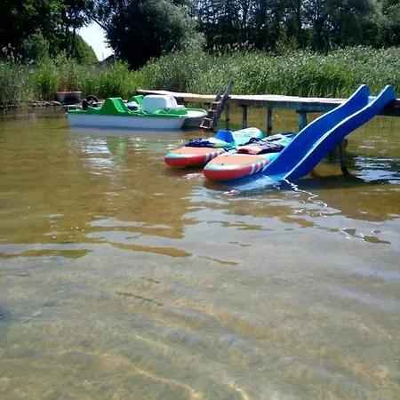 Nyaraló Slonce I Woda - 2 Nad Brzegiem Jeziora Sniardwy Z Wlasnym Pomostem, Zejsciem Do Wody I Przecudnym Widokiem Na Jezioro